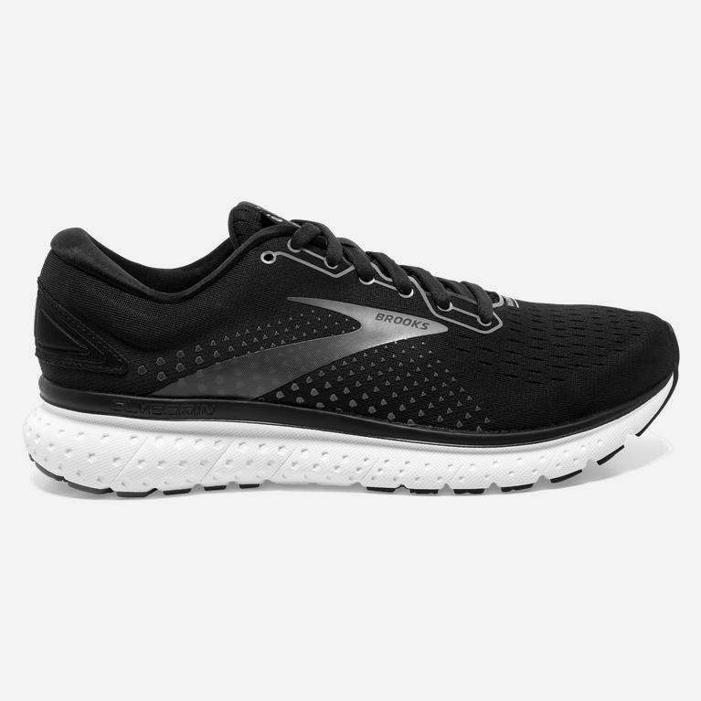 Brooks Glycerin 18 Mens Road Running Shoes - Black/Pewter/White - Philippines (514078XDM)